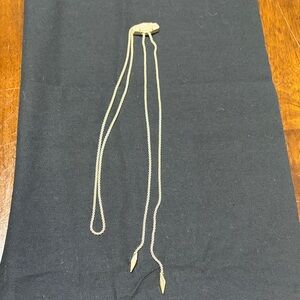 Kendra Scott Gold Lariat Necklace